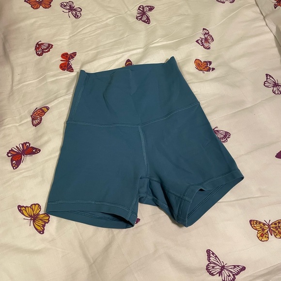 Lululemon Teal Align Shorts (Rare) - Picture 3 of 5